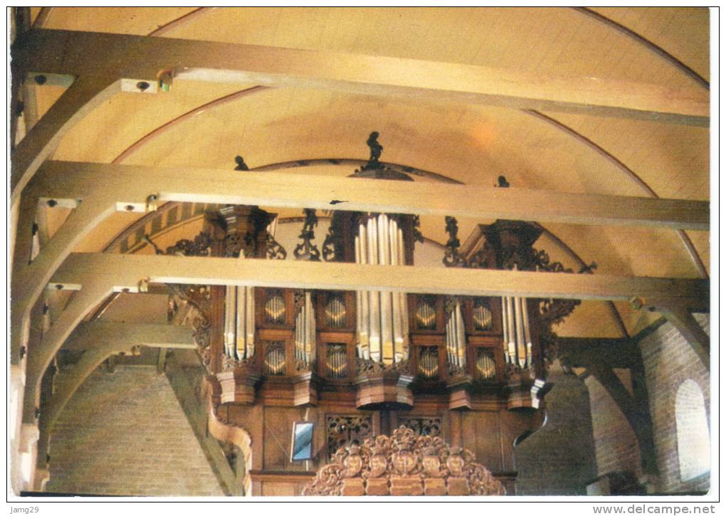 Nederland/Holland, Anloo, Hervormde Kerk, Schnitgerorgel (1718), 1997 - Sonstige & Ohne Zuordnung