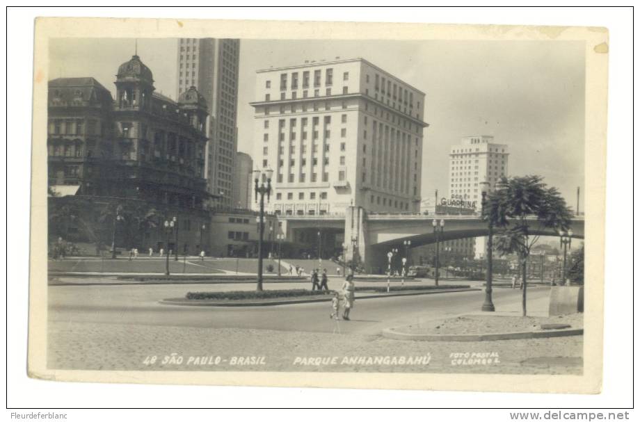 SAO PAULO (Brasil / Brésil) - CPSM - Parque Anhanagbahù - São Paulo