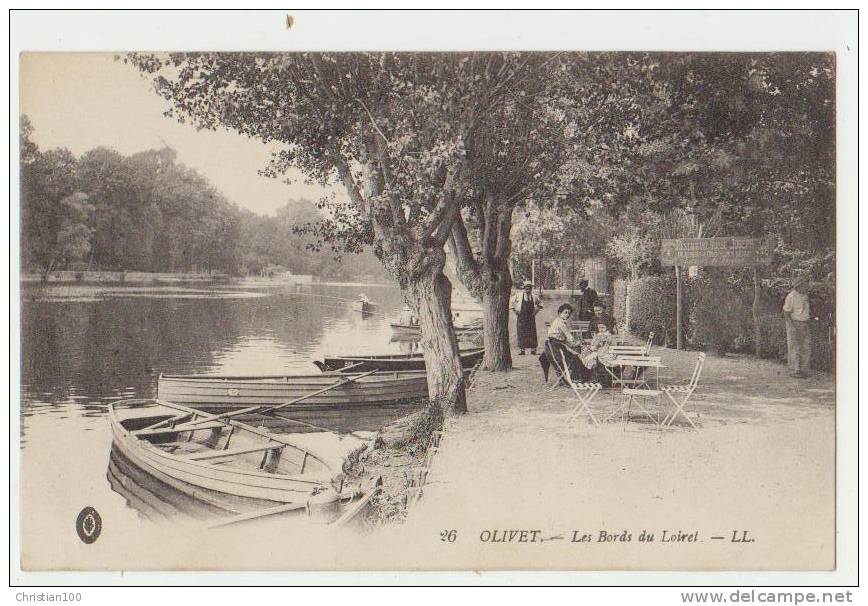 OLIVET : LES BORDS DU LOIRET - RESTAURANT JOSEPH - ECRITE EN 1916 - - Other & Unclassified