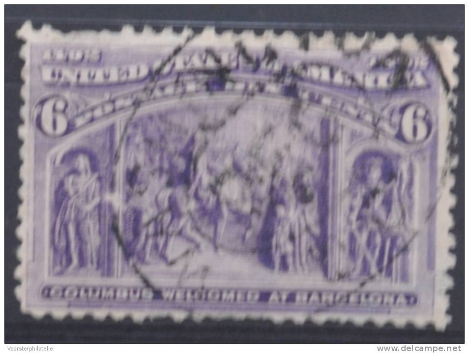 C193 ++ USA UNITED STATES 1893 MCHL 78 USED CANCELLED GEBRUIKT - Gebruikt