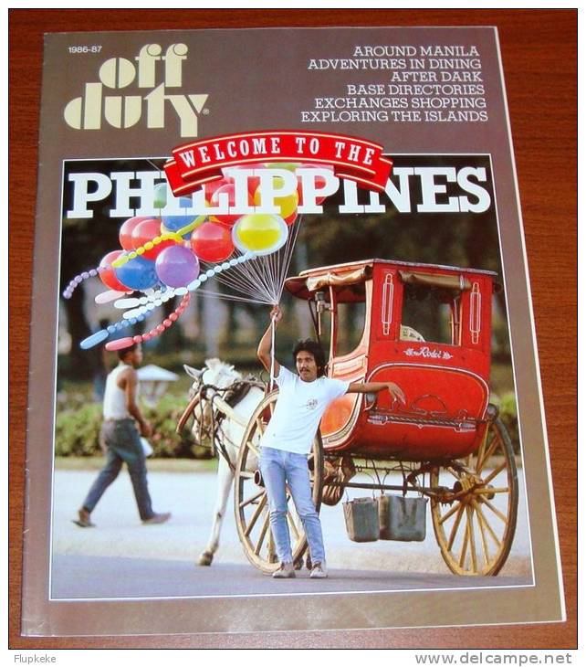 Off Duty 1986-87 Welcome To Philippines - Fuerzas Armadas Americanas