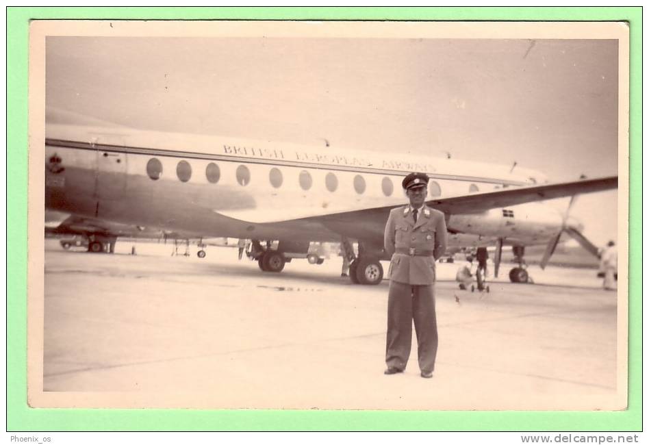 AIRPLANES - Airmen, British European Airways. Year 1960 - 1946-....: Moderne