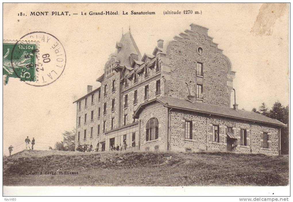 42 MONT PILAT Le Grand Hôtel Le Sanatorium (altitude 1270 M) - Mont Pilat