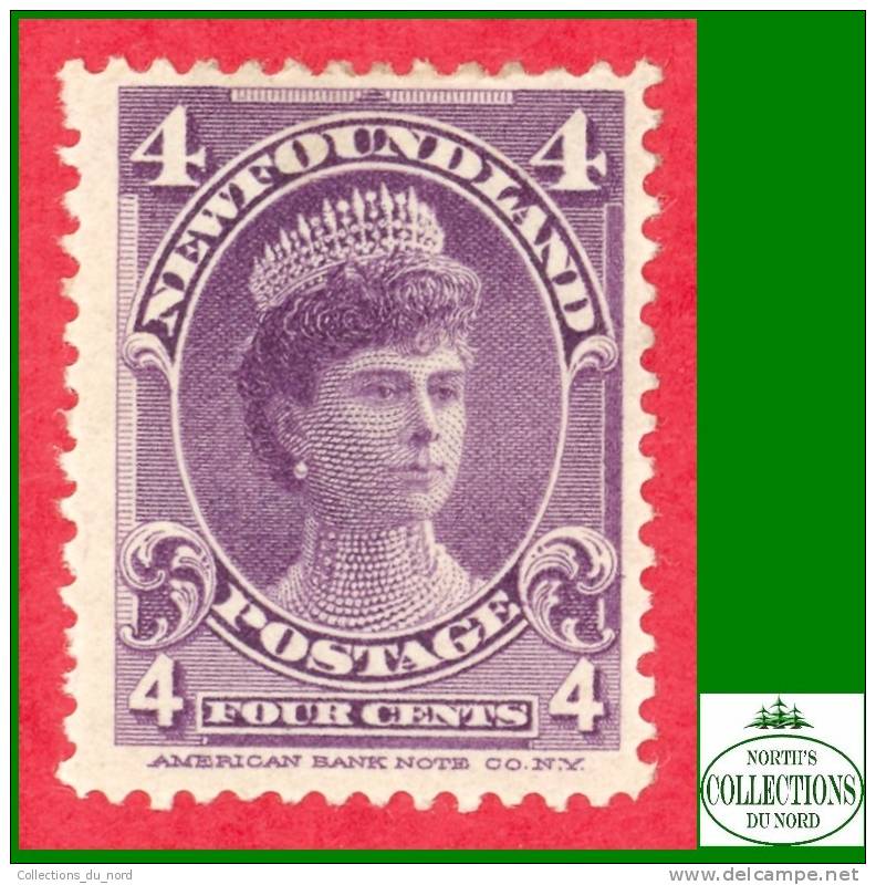 Canada Newfoundland # 84 Scott - Unitrade - Mint - 4 Cents - Duchesse Of York - Dated: 1897-1901 / Neuf - 1865-1902