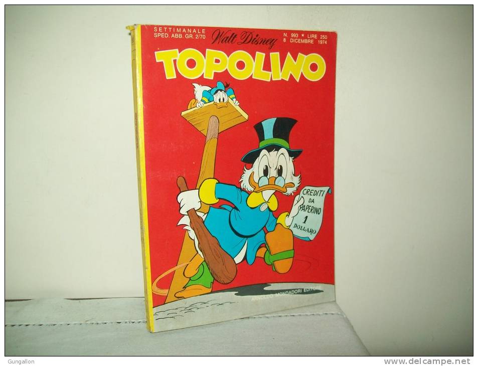 Topolino (Mondadori 1974) N. 993 - Disney
