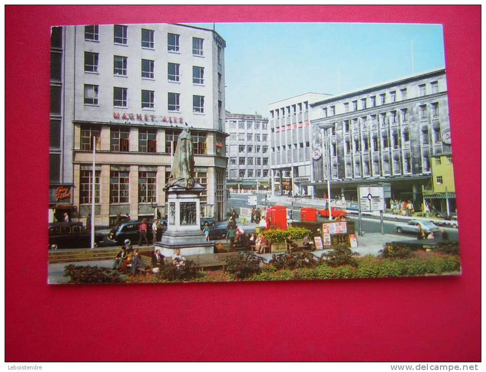 CPM-ANGLETERRE-SHEFFIELD-FITZALAN SQUARE -VOYAGEE  -PHOTO RECTO / VERSO- - Sheffield