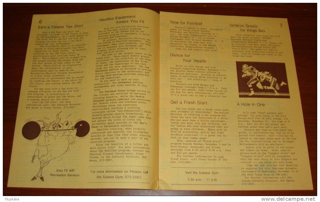 U.S. Navy Dolfun Volume 4 Number 5 November 1986 Happy Thanksgiving Naval Submarine Base Kings Bay - Armada/Guerra