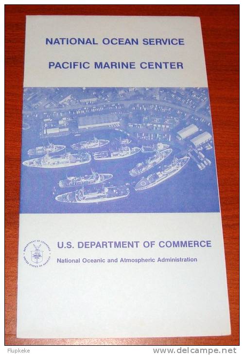 U.S. National Ocean Service Pacific Marine Center National Oceanic And Atmospheric Administration 1982 - Travel/ Exploration