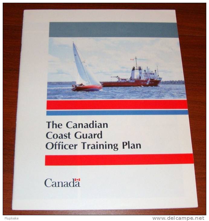 Canadian Coast Guard Officer Training Plan Plan De Formation De La Garde Côtière Canadienne 1984 - Verkehr