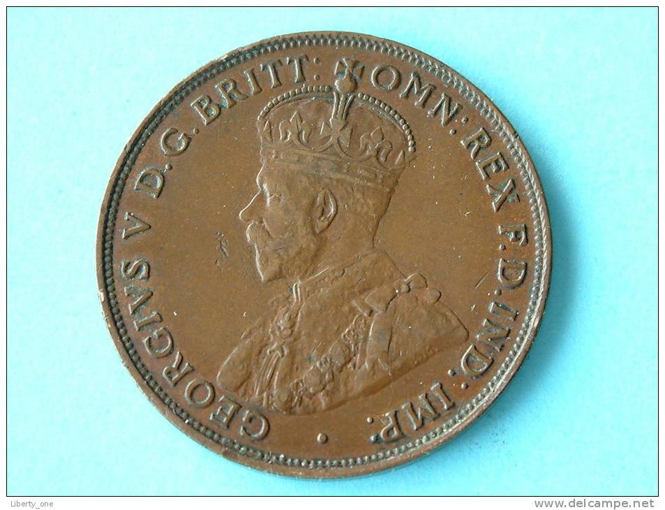 1916 I - ONE PENNY / KM 23 ( Uncleaned Coin / For Grade, Please See Photo ) !! - Penny