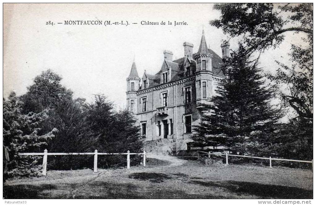 49 MONTFAUCON CHATEAU DE LA JARRIE - Montfaucon