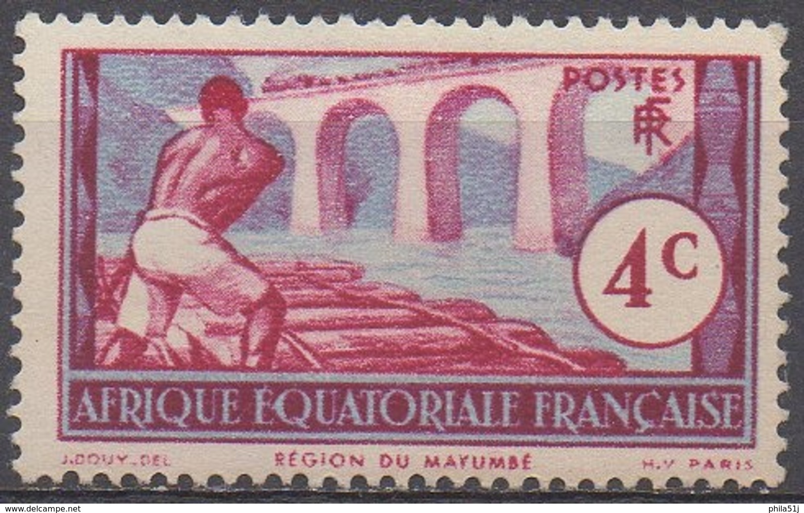 AFRIQUE  EQUATORIALE  FRANCAISE  N°35__ NEUF** VOIR SCAN - Nuevos