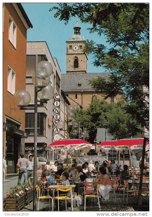 B35021 Schweinfurt Partie Am Markplatz Used Good Shape - Schweinfurt