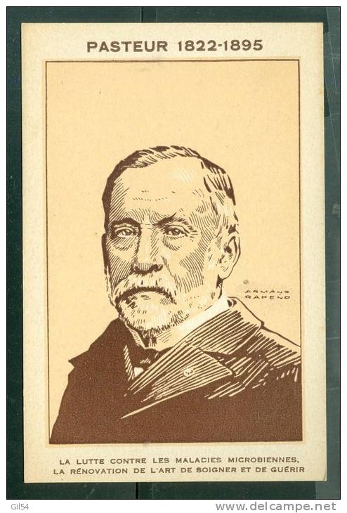 Pasteur 1822 / 1895  -Armand Rapeno  .. - Sk60 - Andere & Zonder Classificatie