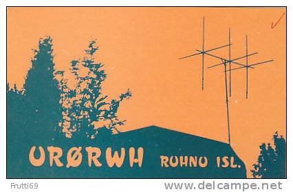 QSL-CARDS - AK 90660  Estonia - Ruhnu Island - Amateurfunk