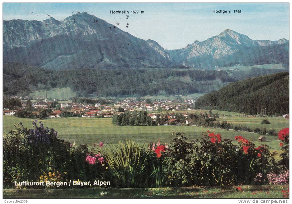 B35086 Bergen Am Hachfelln Bayerische Alpen Used Good Shape - Traunstein