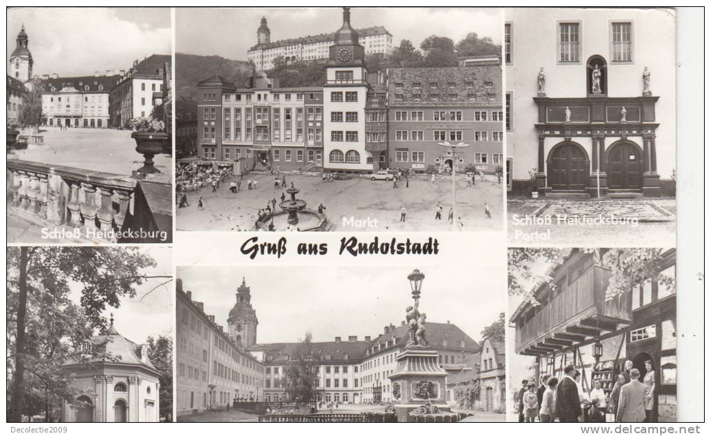 B35136 Rudolstandt Multi Views Used Good Shape - Rudolstadt