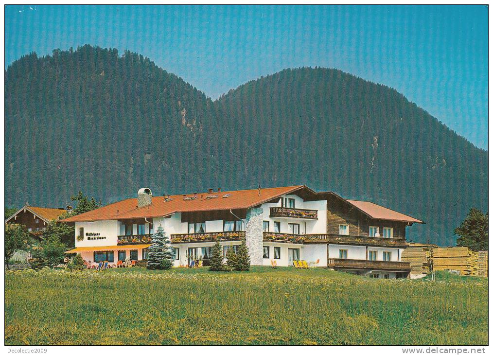 B35145 Gastehaus Menkenbauer Ruhpolding Used Good Shape - Ruhpolding