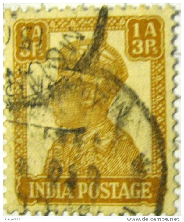 India 1940 King George VI 1as 3ps - Used - Autres & Non Classés