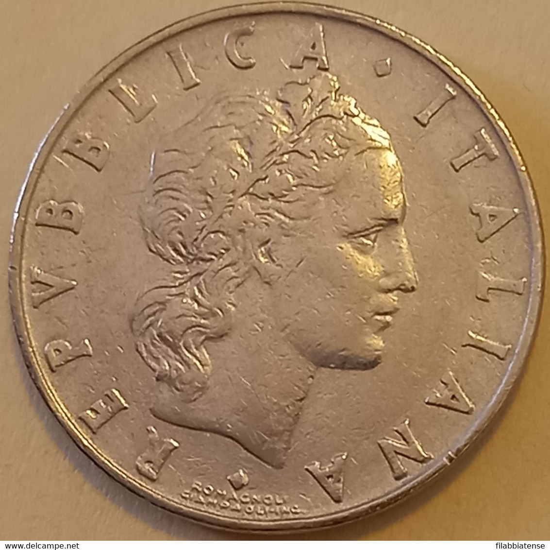 1954 - Italia 50 Lire    ---- - 50 Lire