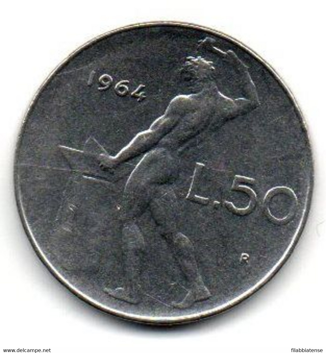 1964 - Italia 50 Lire     ------ - 50 Lire