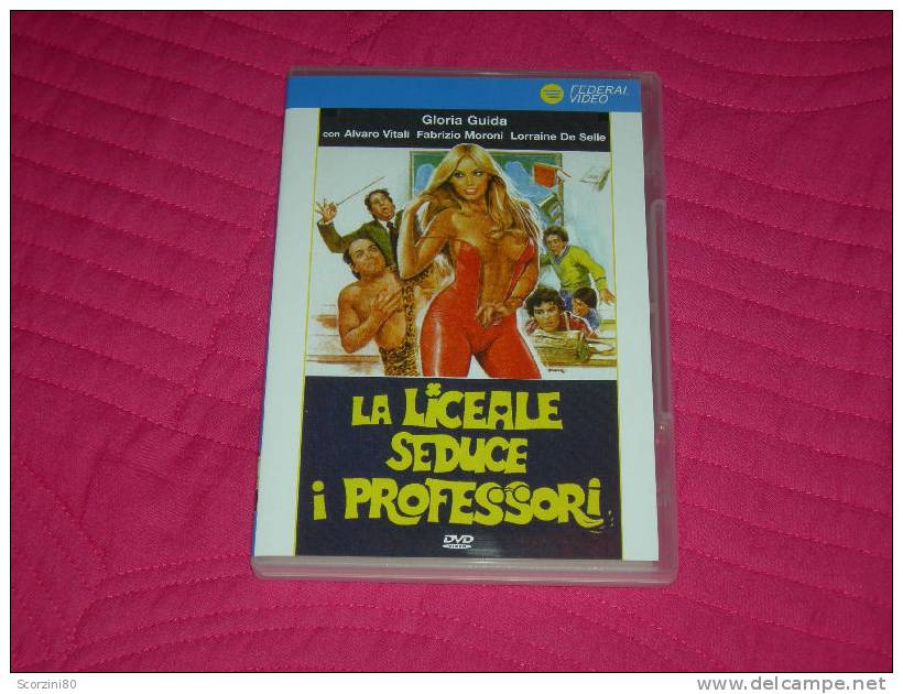 DVD-LA LICEALE SEDUCE I PROFESSORI Gloria Guida Vitali - Comedy