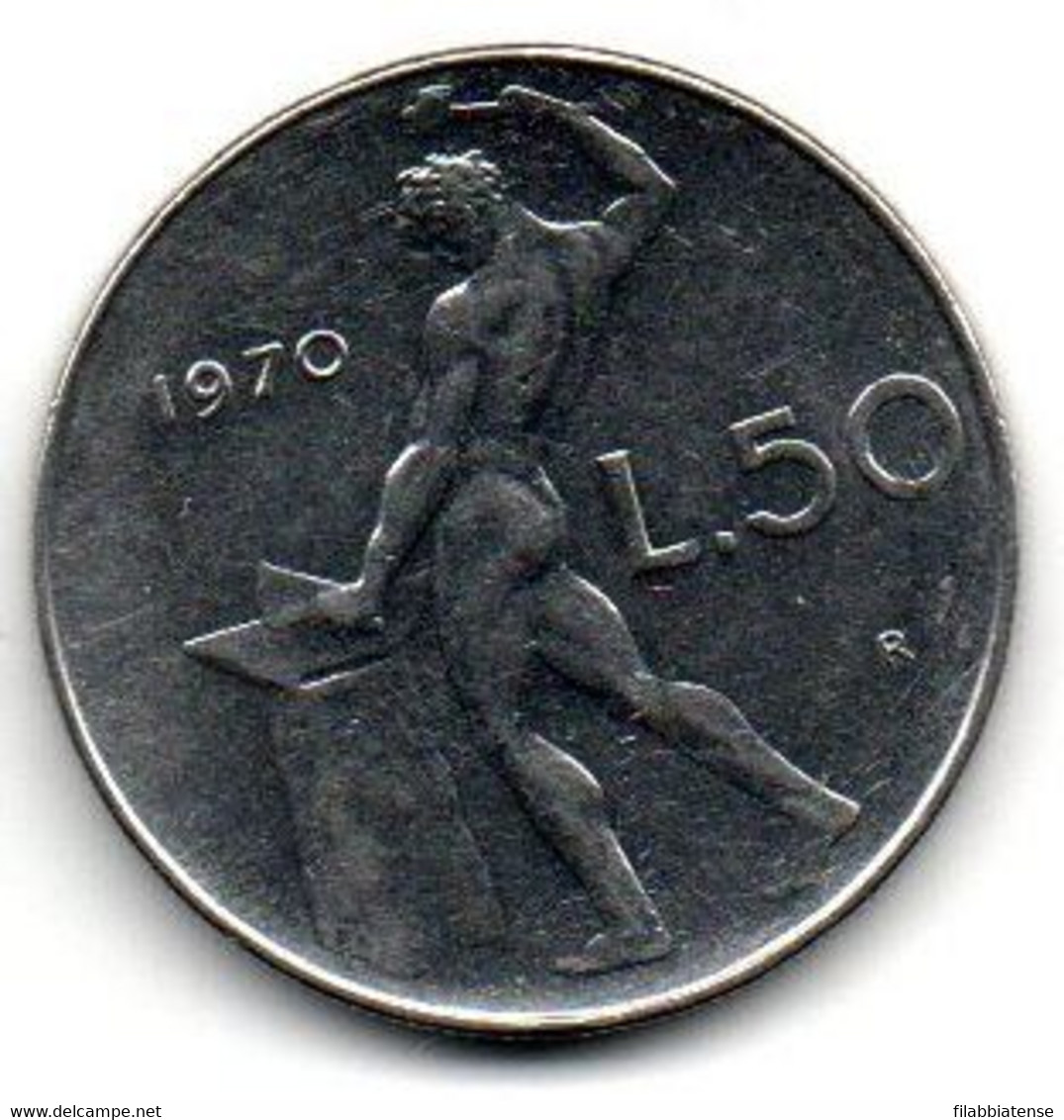 1970 - Italia 50 Lire    ------ - 50 Lire