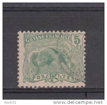 Guyane YT 52 Obl : Fourmilier - Used Stamps