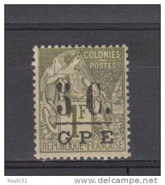 Guadeloupe YT 11 * - Unused Stamps