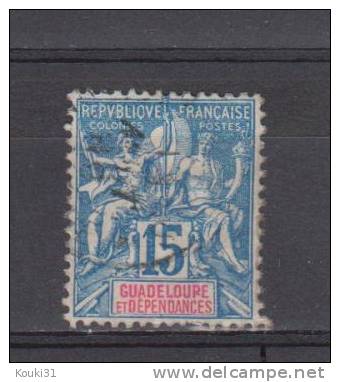Guadeloupe YT 32 Obl - Used Stamps