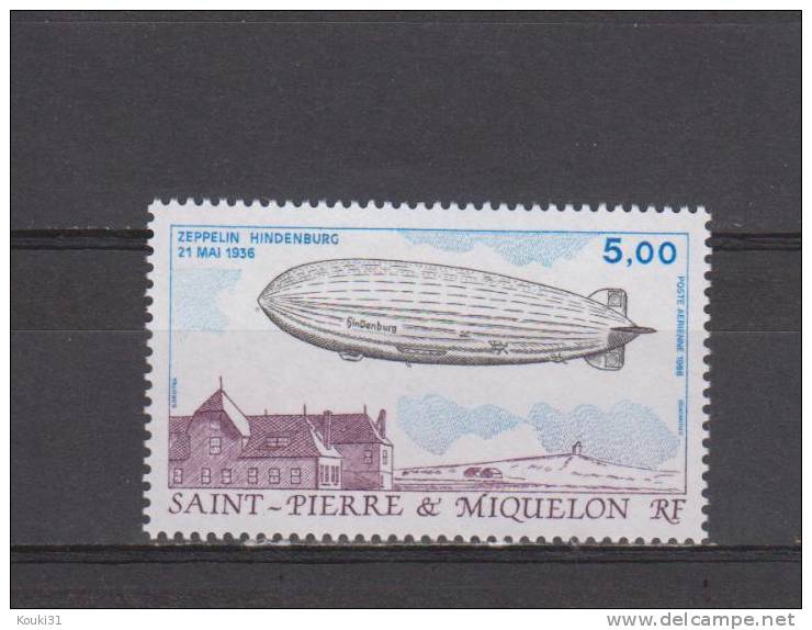 SPM YT PA 66 ** : Zeppelin "Hindenburg" - 1988 - Neufs