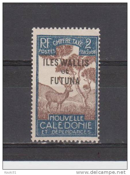 Wallis Et Futuna YT Taxe 11 ** : Cerf Et Niaouli - Timbres-taxe