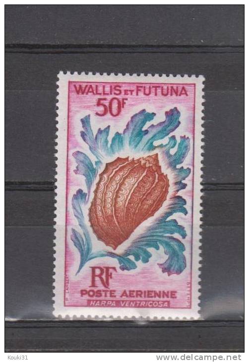 Wallis Et Futuna YT PA 18 * : Mollusque - 1962 - Unused Stamps