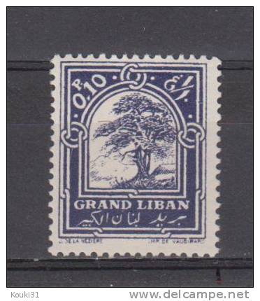 Grand Liban YT 50 * : Cèdre - Neufs