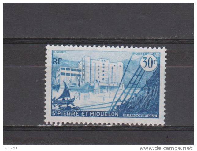 SPM YT 348 ** : Bateau Frigorifique - 1955 - Unused Stamps