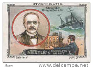 Image / Inventeurs - BRANLY - Télégraphe Sans Fil  /  ( Invention Telegraph Inventions Edouard ) / IM K-26/7 - Nestlé