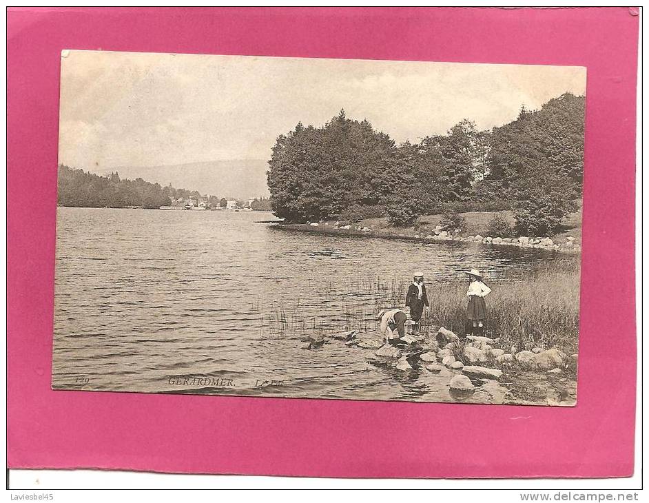 GERARDMER . LE LAC . N° 129 . ANNEE 1905 . N.D . PHOT. - Gerardmer