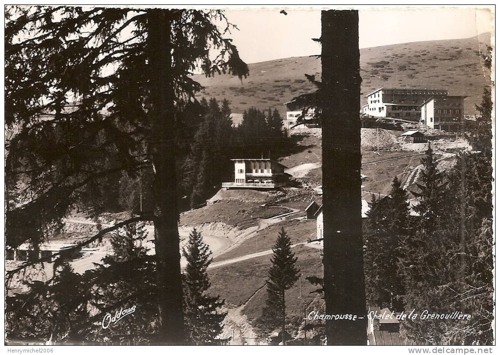 Isère - Chamrousse , Chalet De La Grenouillère En 1960, Ed Fousset Photo Oddoux De Grenoble - Chamrousse