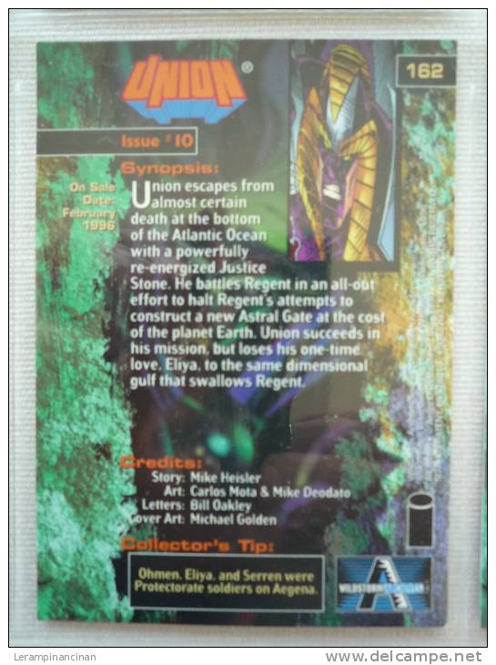 TRADING CARD UNION N° 162 ISSUE # 10 ON SALE DATE : FEBRUARY 1996 - Otros & Sin Clasificación