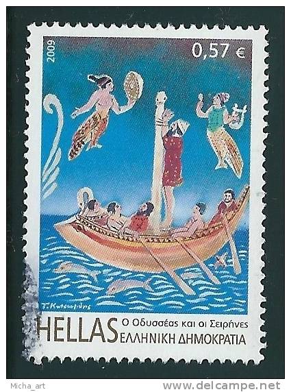 Greece 2009 Greek Mythology 1val 0.57 € VF Used V11508 - Used Stamps