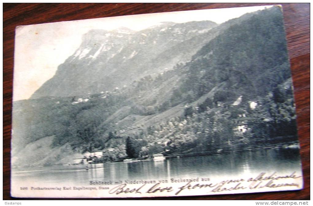 == Schöneck,  Bayern  Beckenried 1906 - Regen