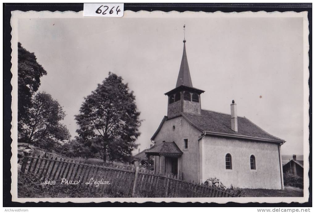 Pailly (canton De Vaud) ; L'église (6264) - Pailly