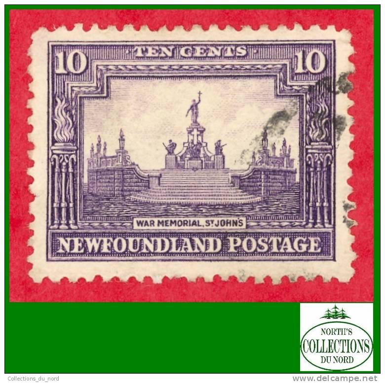 Canada Newfoundland # 169 Scott - Unitrade - O - 10 Cents - Hotel Newfoundland - Dated: 1929-31/ Hôtel - 1908-1947