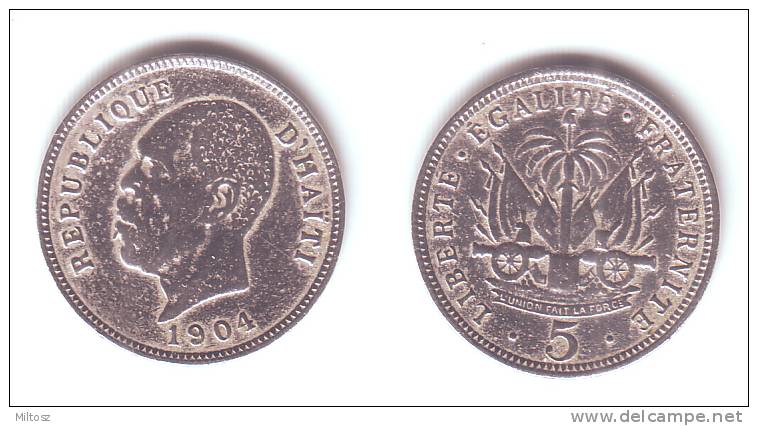 Haiti 5 Centimes 1904 - Haiti