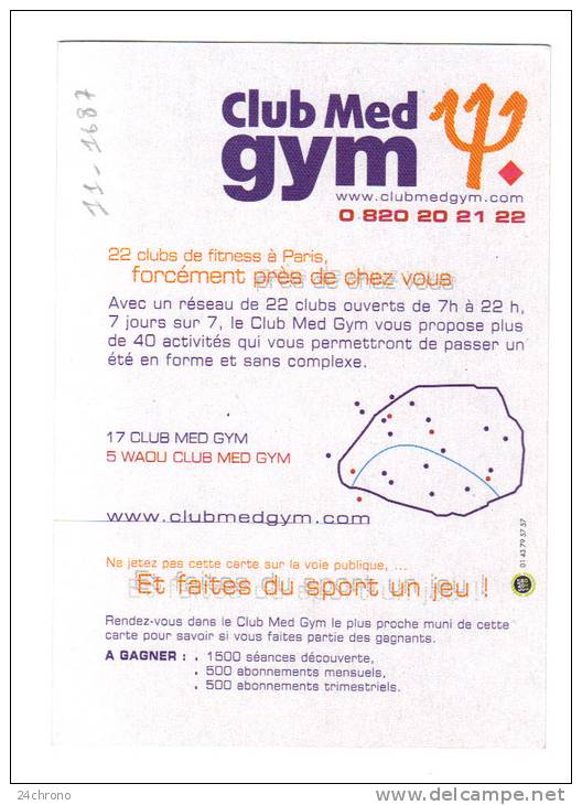 Preparez Vous à Un Ete Sans Complexe, Club Med Gym (11-1687) - Gymnastics