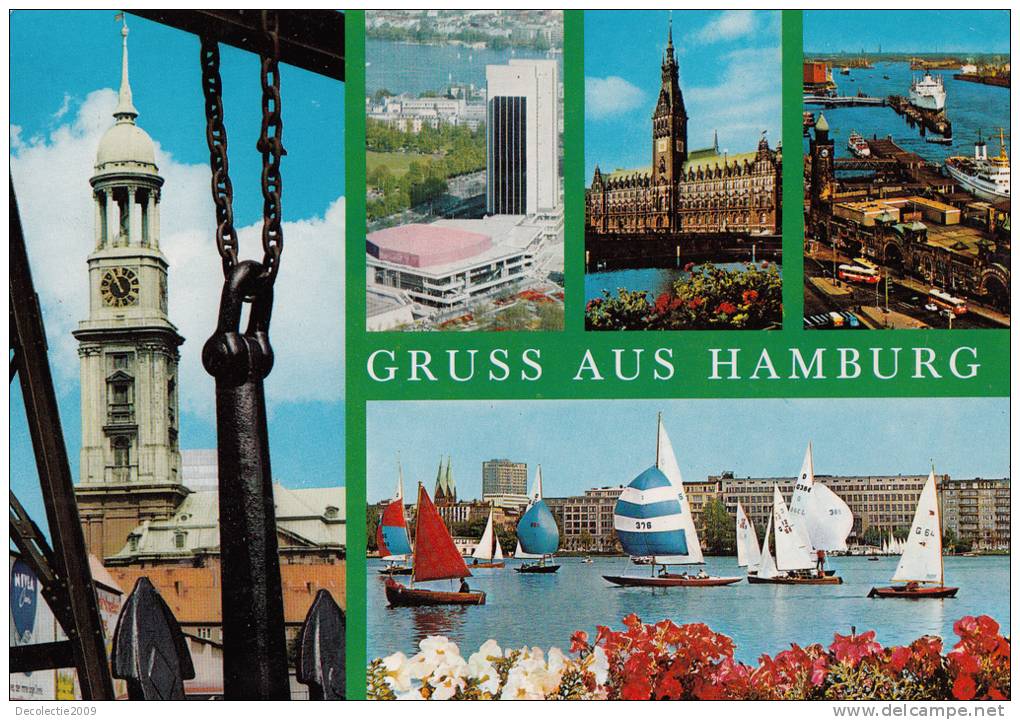 B35204 Hamburg Multi Views  Used Perfect Shape - Harburg