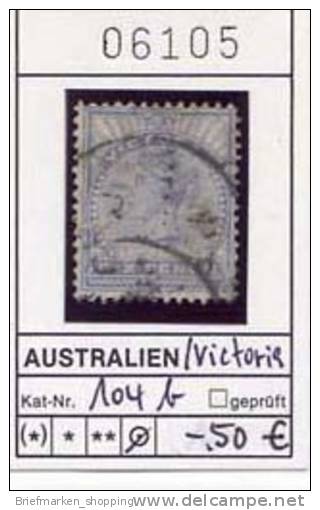 Australien - Australia - Australie / VICTORIA - Michel 104 B - Oo Oblit. Used Gebruikt - - Usados