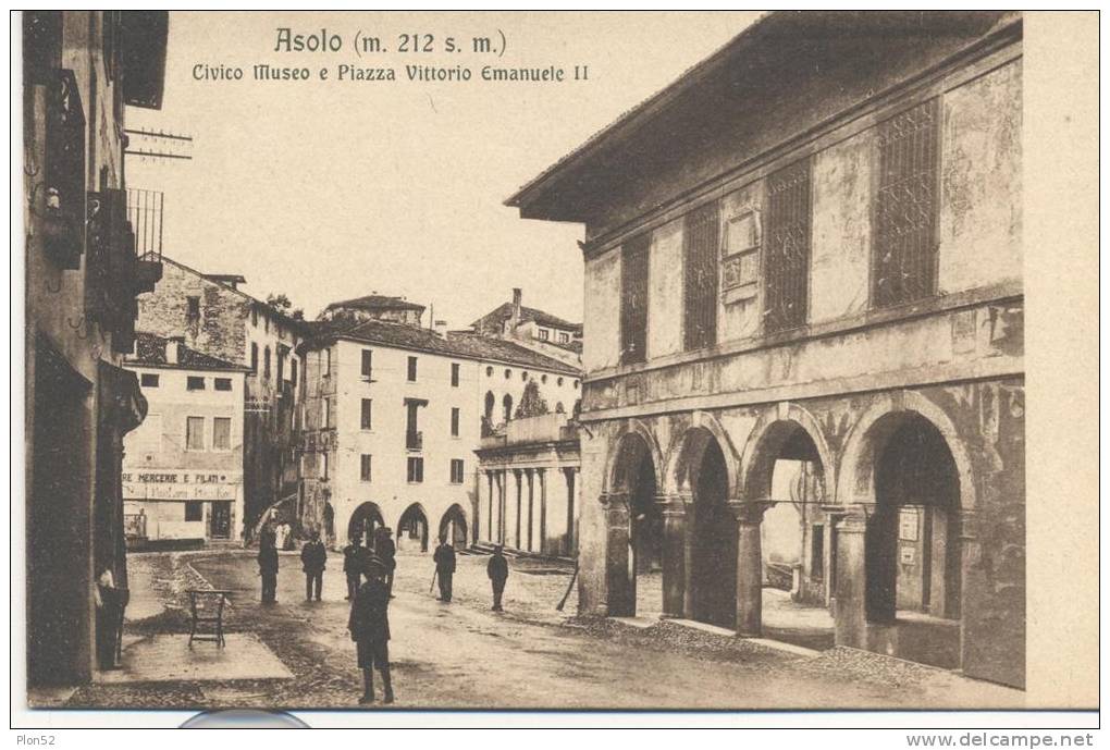 6700-ASOLO(TREVISO)-PIAZZA VITTORIO EMANUELE II°-ANIMATA-FP - Treviso