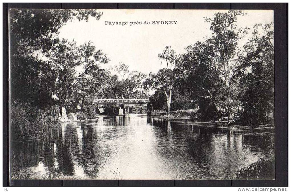 Australie - Paysage Près De Sidney - Messageries Maritimes - Pont - Sydney