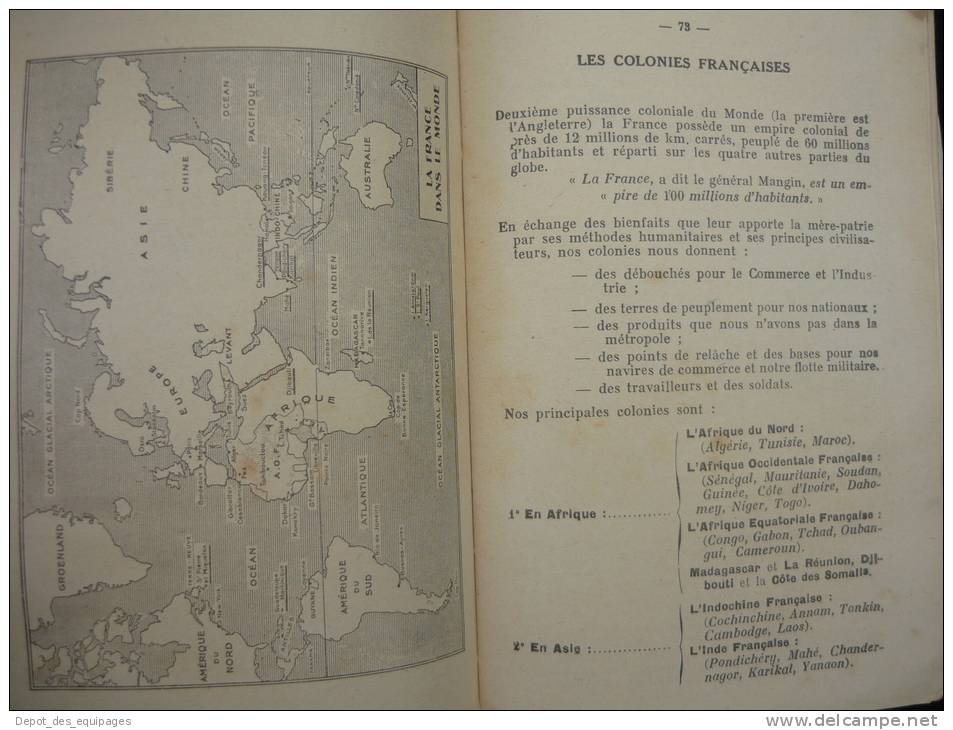 RARE MANUEL  INSTRUCTION MILITAIRE   1938   -  336 pages  - à voir .........